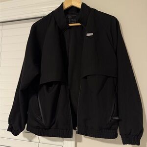 Figs Sydney scrub black jacket women’s medium